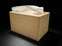 木纹纸巾盒