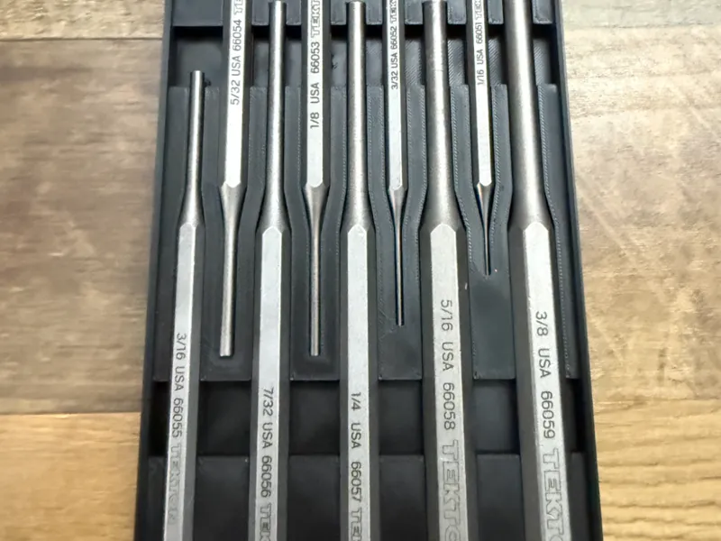Gridfinity Tekton Punches 9 Pc Set SAE