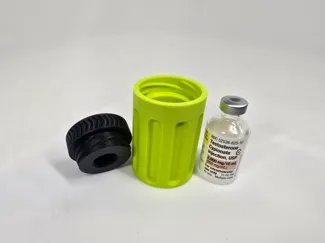 Single 10 mL Testosterone Vial Holder