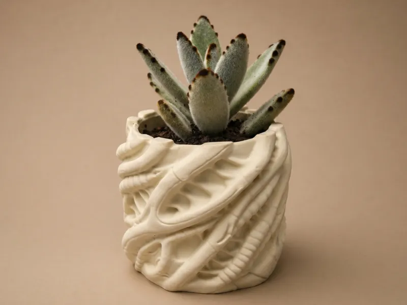 Organic Alien Pot – No Supports Easy Print