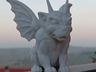 Ancient Stone Gargoyle Guardian