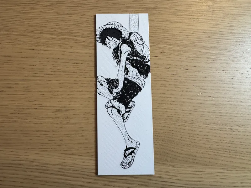 Hueforge luffy one piece