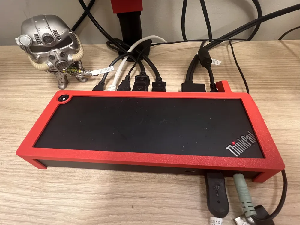 Thinkpad Universal Thunderbolt 4 Dock (40B0) mount - Free 3D Print