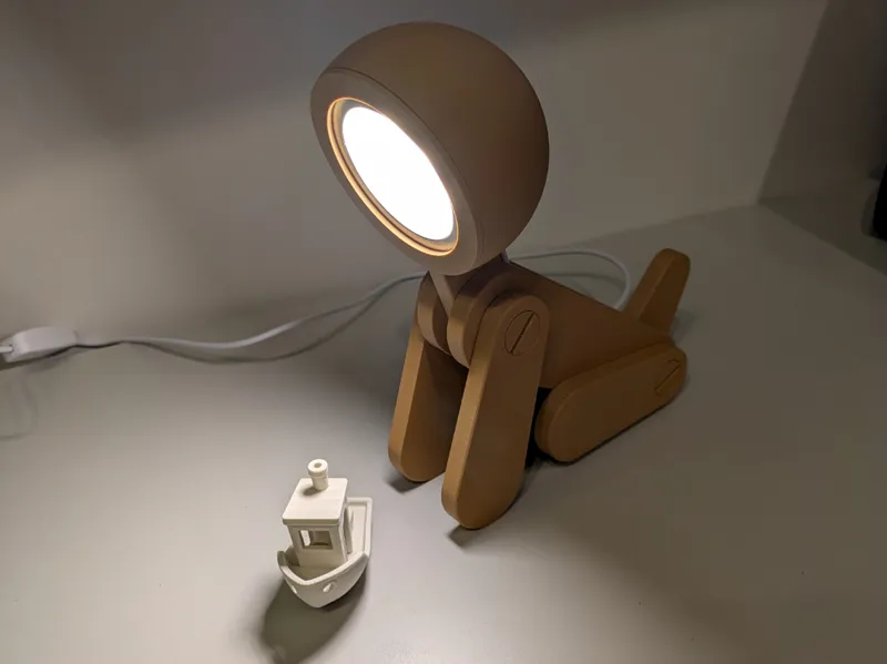 Cute Dog Adjustable Desk Lamp