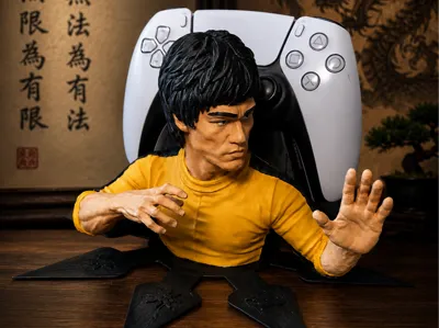 Bruce Lee PS5 Controller Holder