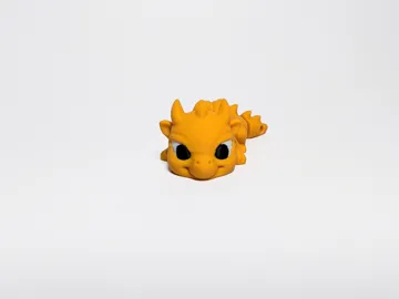 Adorno temático: Articulated Cute Angry Dragon - Strong Joints — vista de referencia 5