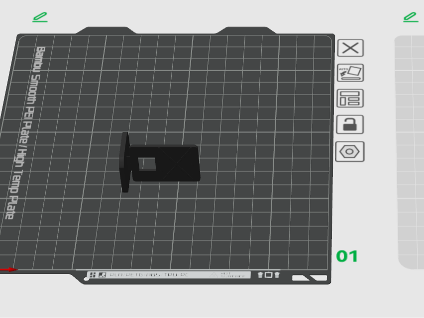 Tile Leveling Set 1.5mm - PETG Prototype