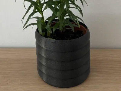 Vase Mode Ringed Plant Pot