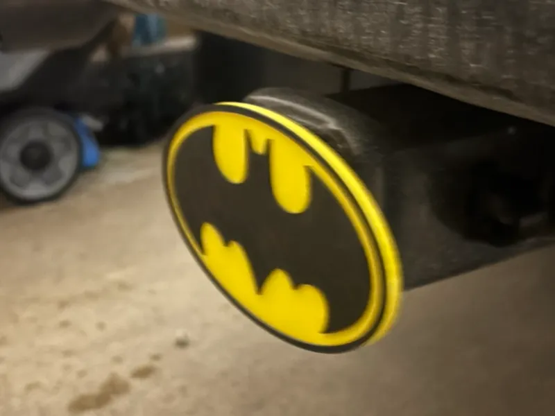 Batman Hitch Cover 2"