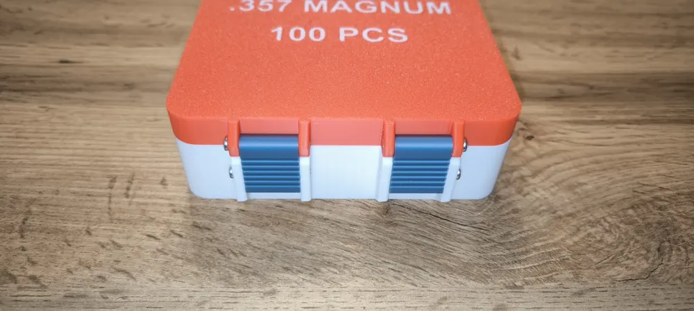 Ammo box - .357 MAGNUM (100 pcs) by motorola2001 - MakerWorld