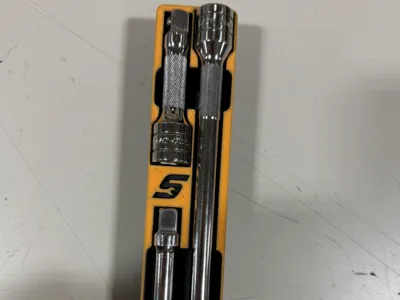 Gridfinity - Snap-on 3/8" Drive Knurled Extensions