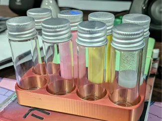 Mini Glass Jar Holder 2x4