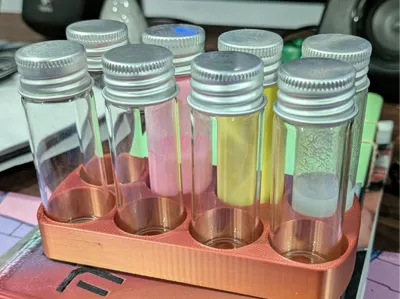 Mini Glass Jar Holder 2x4