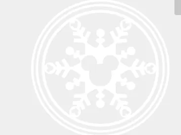 Mickey snowflake ornament