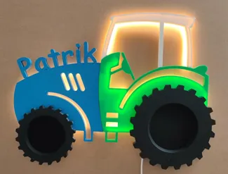 Traktor mit LED Stripe ohne Name