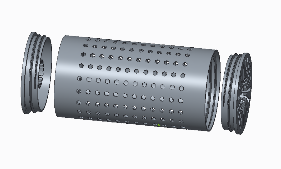 Miniatura 4 do modelo 3D 捕鱼笼