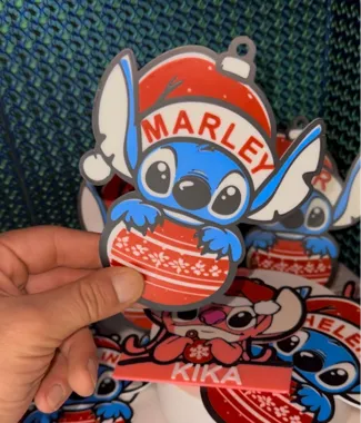 Stitch from Lilo and Stitch - Christmas ornament!