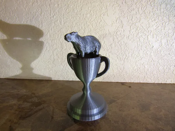 Trophée capybara
