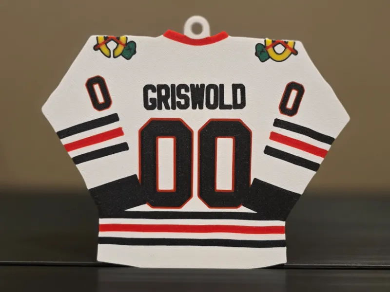 Christmas Vacation - Griswold Blackhawks Jersey