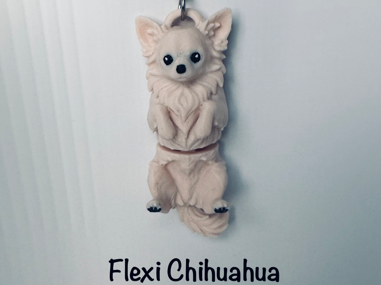 Flexi Chihuahua keychain