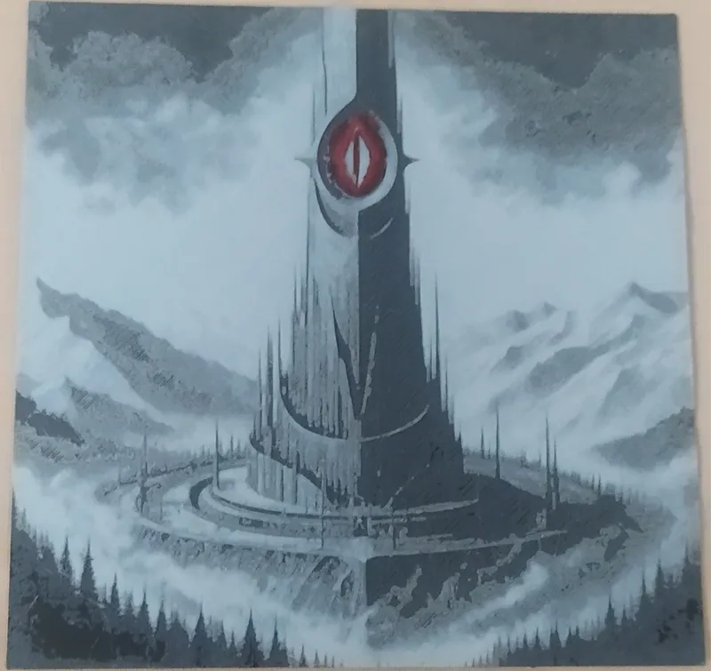 hueforge Barad-Dur Sauron