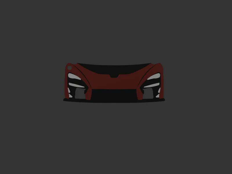 McLaren Senna Keychain