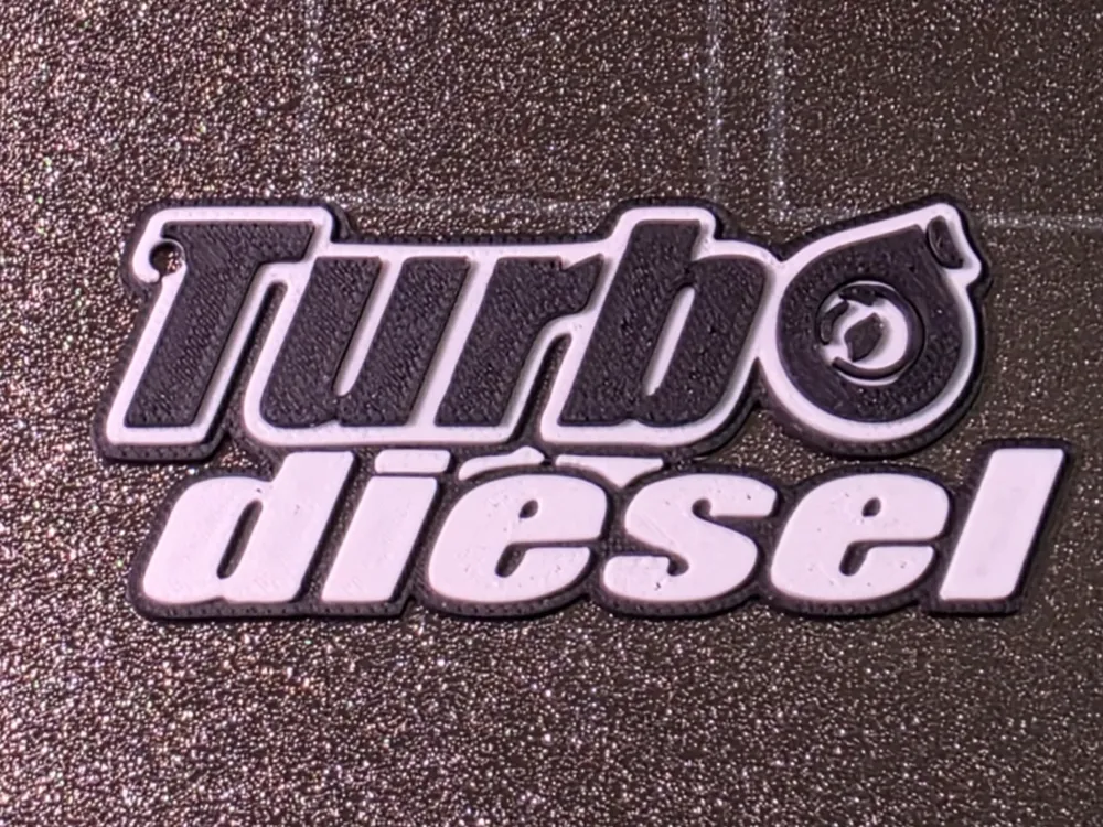Turbo diesel keychain by Stjernas 3DMakerWorld: Download Free 3D Models