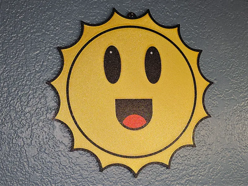 Happy Sun - Wall Decor