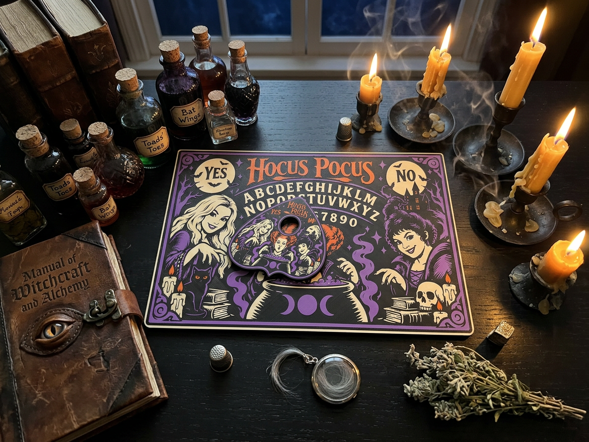Hocus Pocus Ouija Board and Planchette - 1