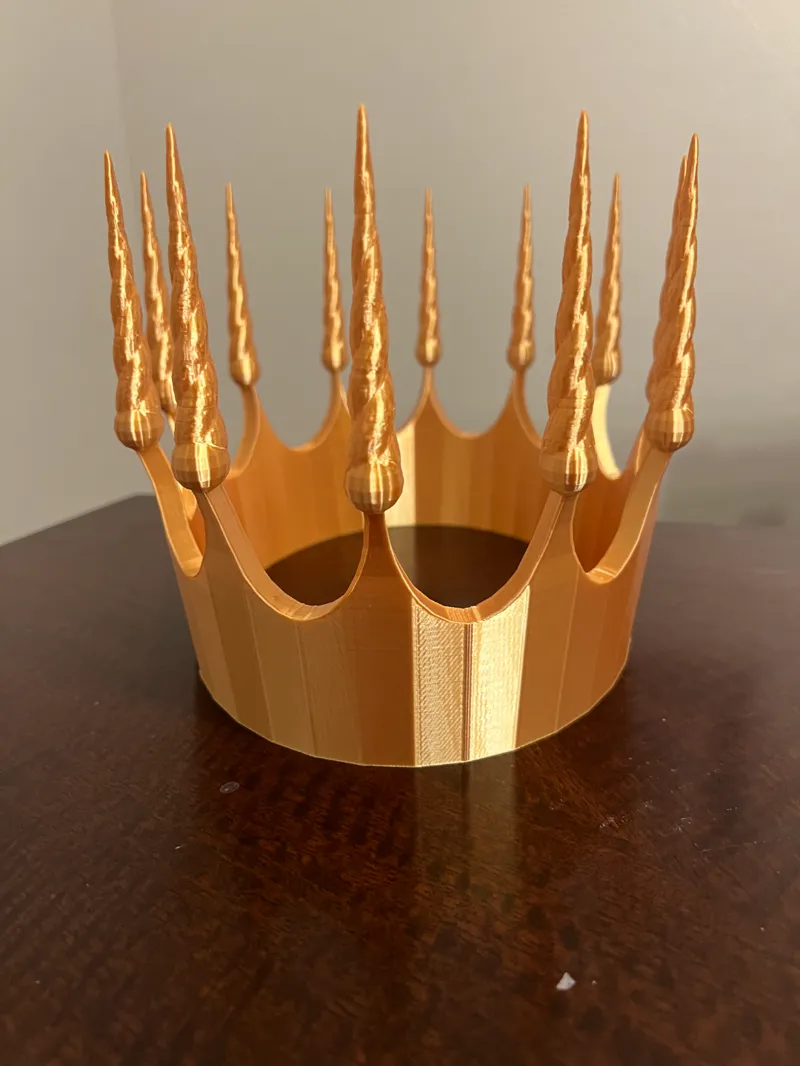 Updated Crown - Modified to accommodate more oval head shapes