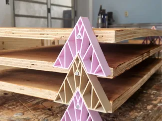 Triangulo Apilable para pintar 