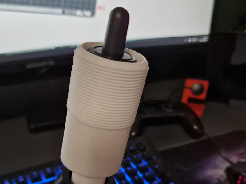 Liquitex/AK Inks shaker for massage gun