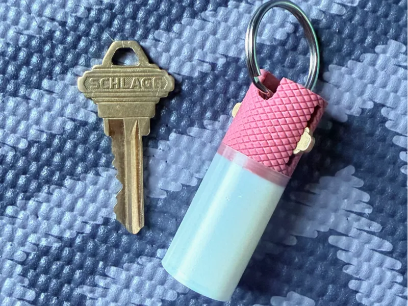 Threaded Privacy Key Cover Protector Tube