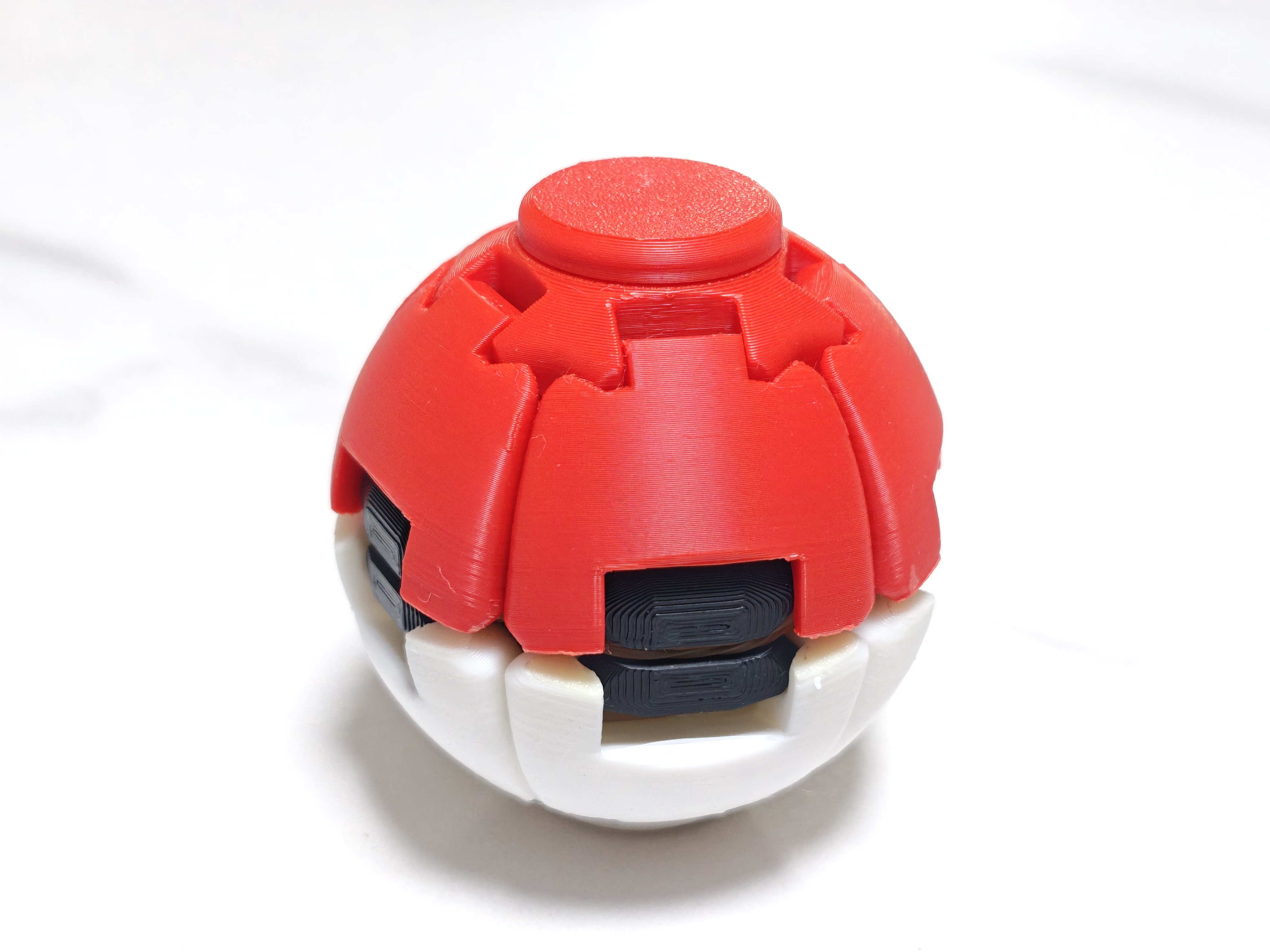 Miniatura 2 do modelo 3D 按压旋转减压球 宝可梦精灵球版