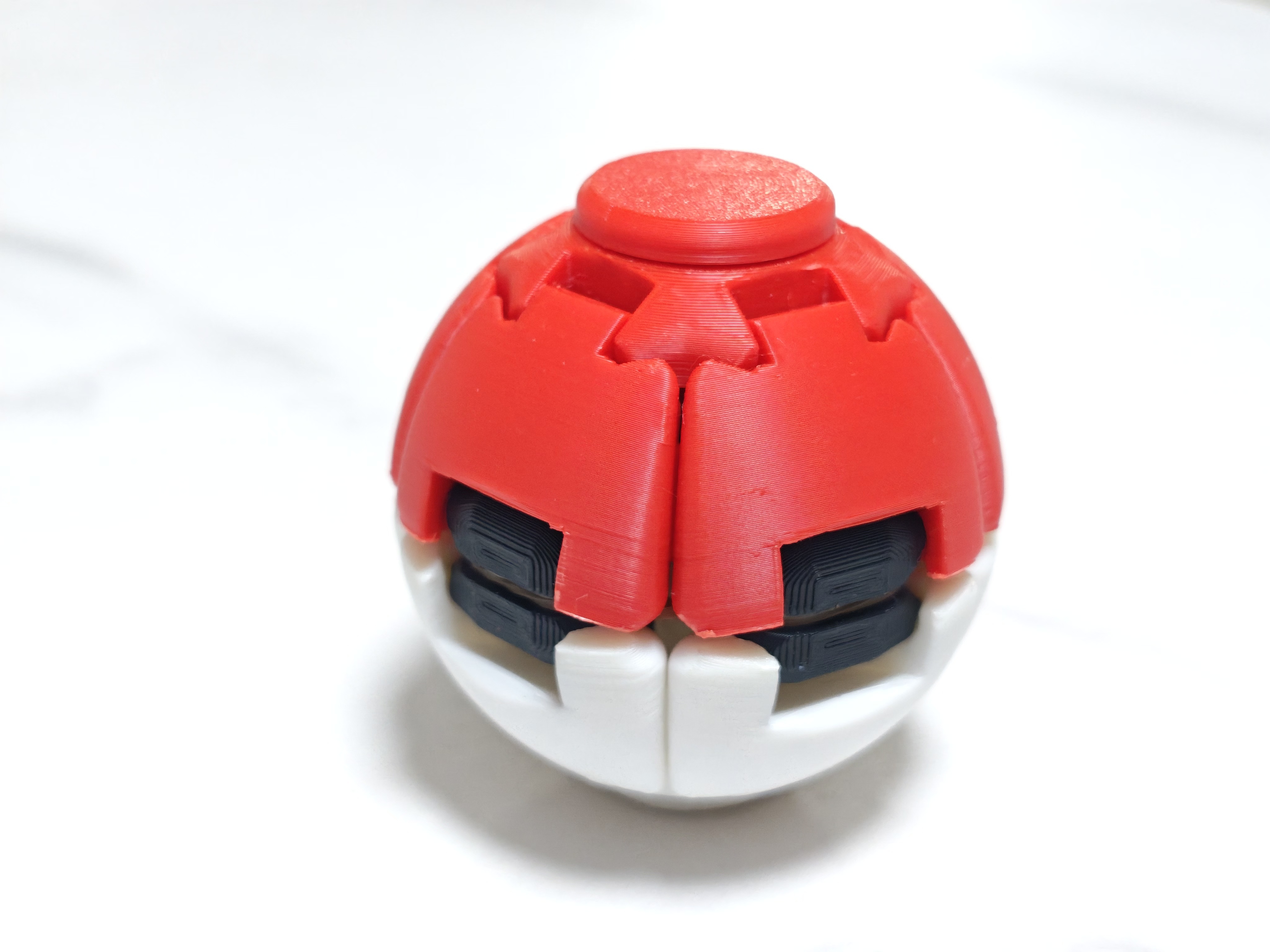 Miniatura 3 do modelo 3D 按压旋转减压球 宝可梦精灵球版