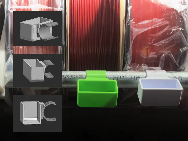 RepRack Snap-on Bins