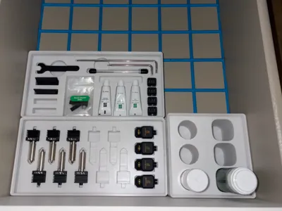 Gridfinity Malm Box for Glue Sticks (53mm Base)