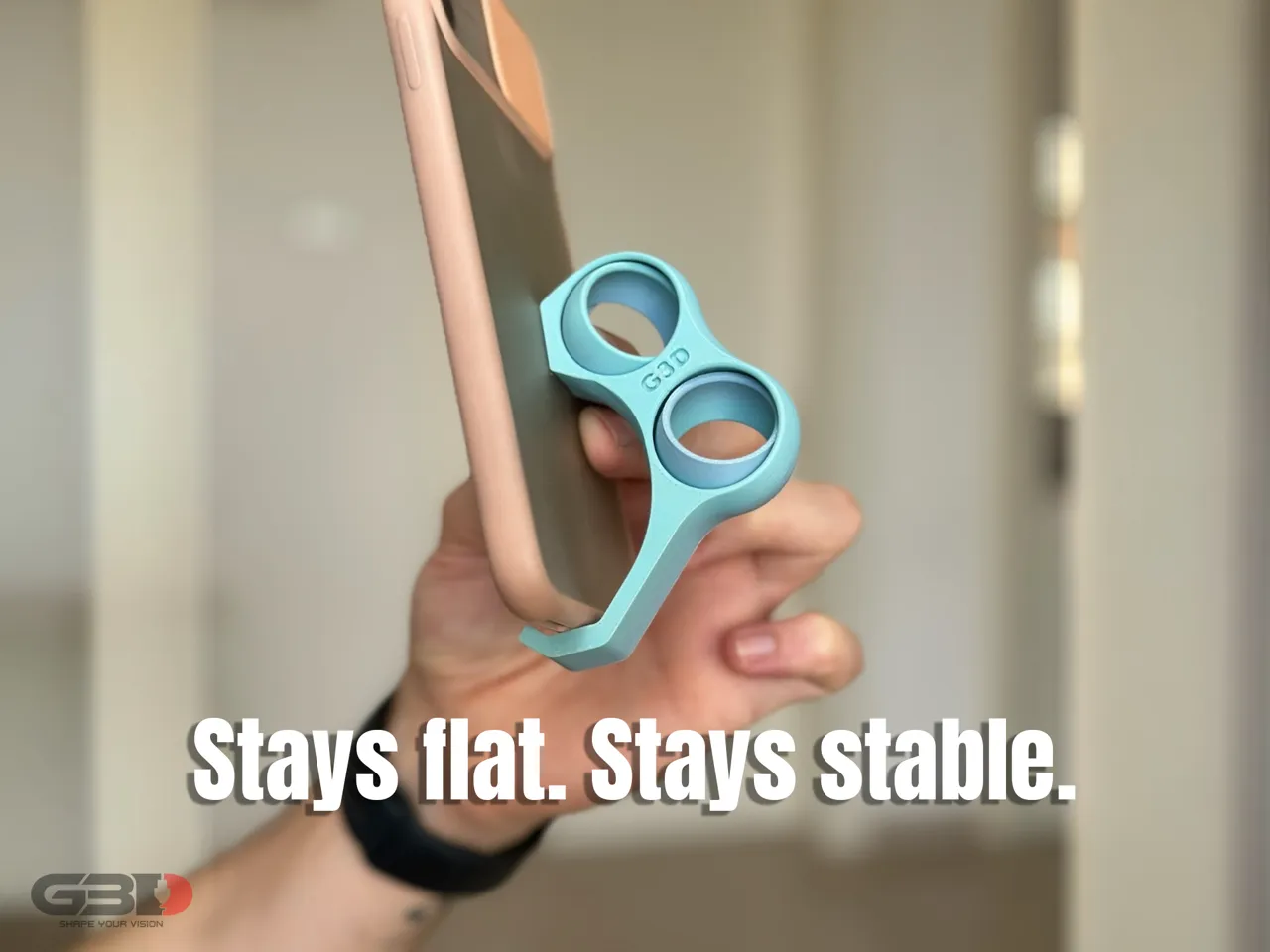 Pinky Buddy | Ergonomic Phone Grip & Fidget view 4