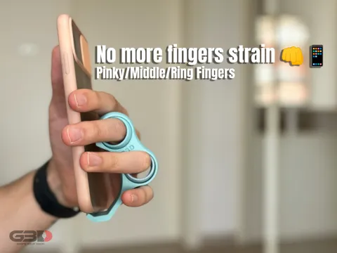 Pinky Buddy | Ergonomic Phone Grip & Fidget view 2