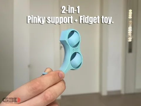 Pinky Buddy | Ergonomic Phone Grip & Fidget view 3