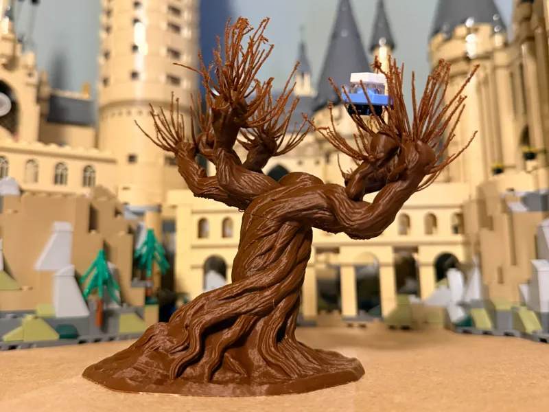 Whomping willow from Harry Potter