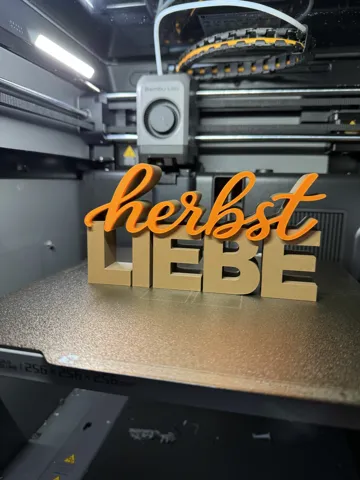 Modelo para impresión 3D: Herbst Liebe — vista de referencia 5