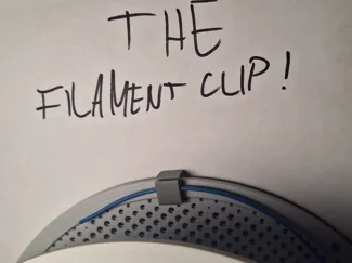 The filament clip