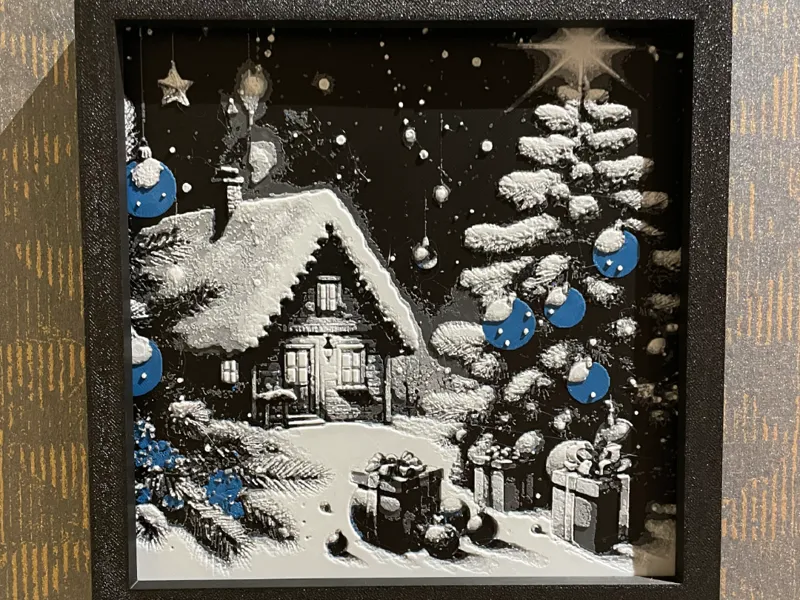 Paysage de Noel Hueforge