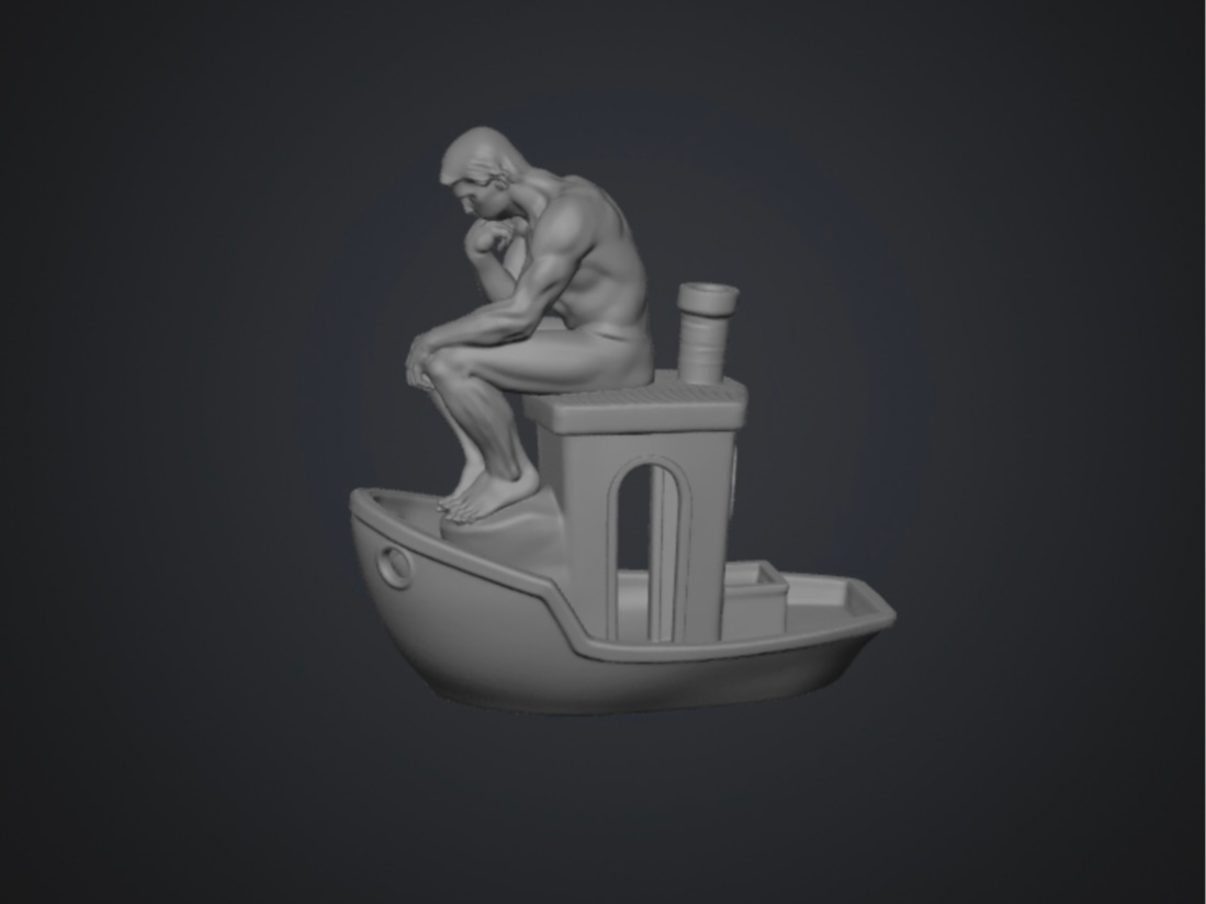 the benchy thinker 