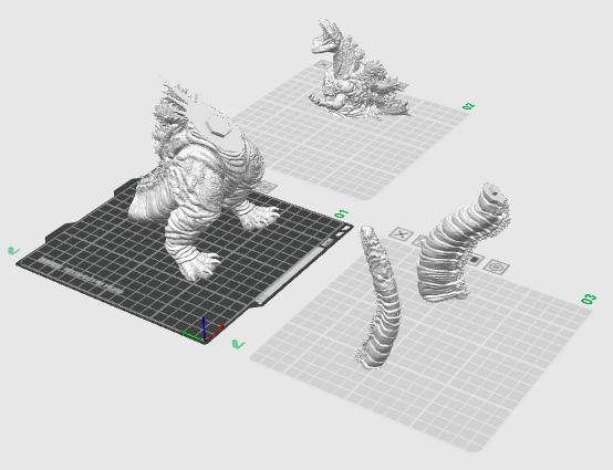 Miniatura 2 do modelo 3D Shin Godzilla