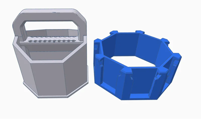 Kobalt Bit-n-Battery holder and storage v2