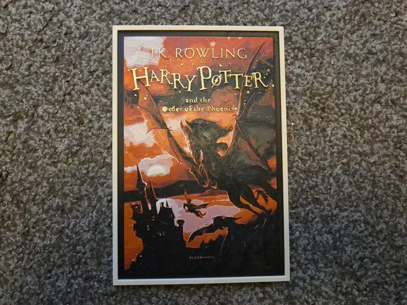 Harry Potter Order of the Phoenix Book #5 hueforge