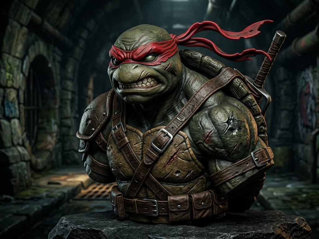 BUSTO TORTUGA NINJA