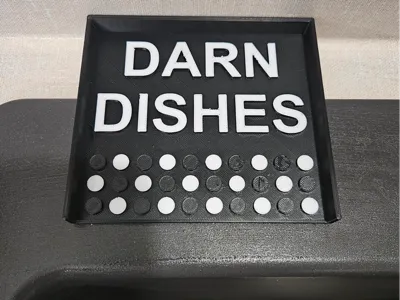 Dish sponge holder
